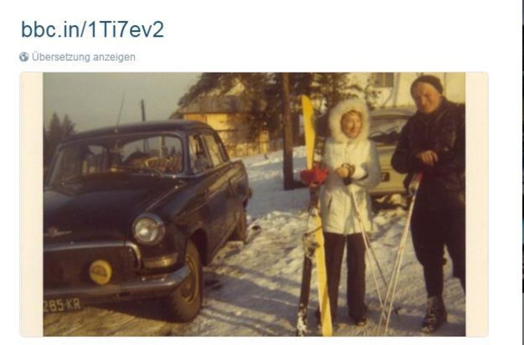 Kardinal Wojtyla und Anna-Teresa Tymieniecka in den 1970er Jahren beim Skiausflug