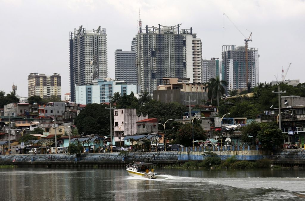 Auf Platz fünf der größten Metropolregionen weltweit: Manila, die Hauptstadt der Philippinen. Etwa 22,93 Millionen Menschen leben laut Demographia in und um Manila – zum Beispiel in Makati südlich von Manilas Innenstadt.