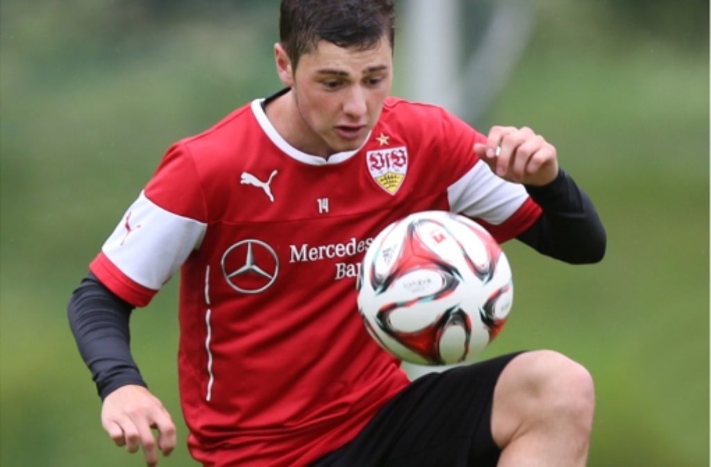 Spielt Marco Rojas bald für die SpVgg Greuther Fürth und nicht mehr für den VfB Stuttgart? Foto: Pressefoto Baumann