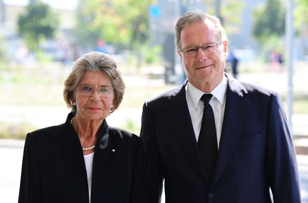 Klaus Kinkel und Barbara Genscher