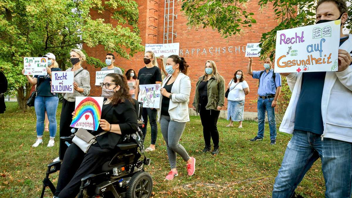 Rappachschule in Stuttgart: Eltern protestieren gegen Vergrößerung der Klassen
