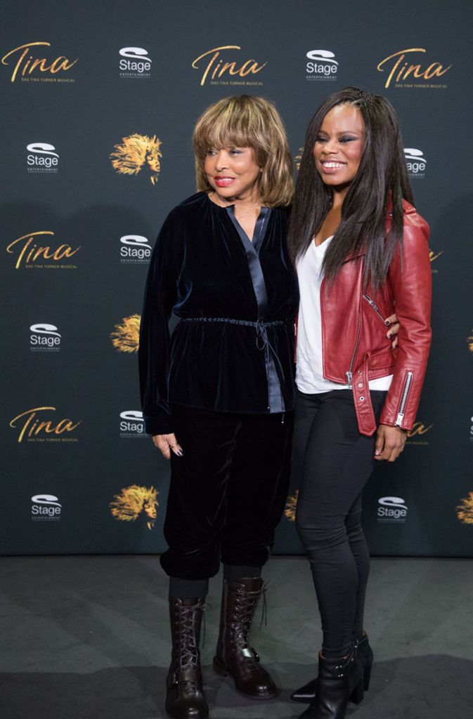 Das fröhliche Original und die passende Musical-Darstellerin: Tina Turner (li.) und Kristina Love