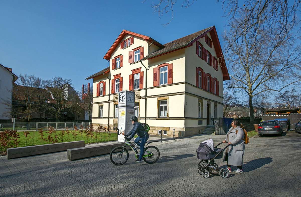 Die renovierte Villa wird vom Stadtjugendring genutzt.