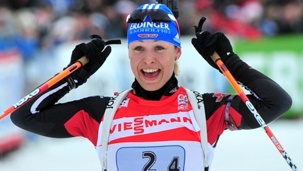  Biathletin Magdalena Neuner spricht vor der am Mittwoch beginnenden Biathlon-WM über ihr Karriereende, ihre Zukunftspläne und Jürgen Klopp. 