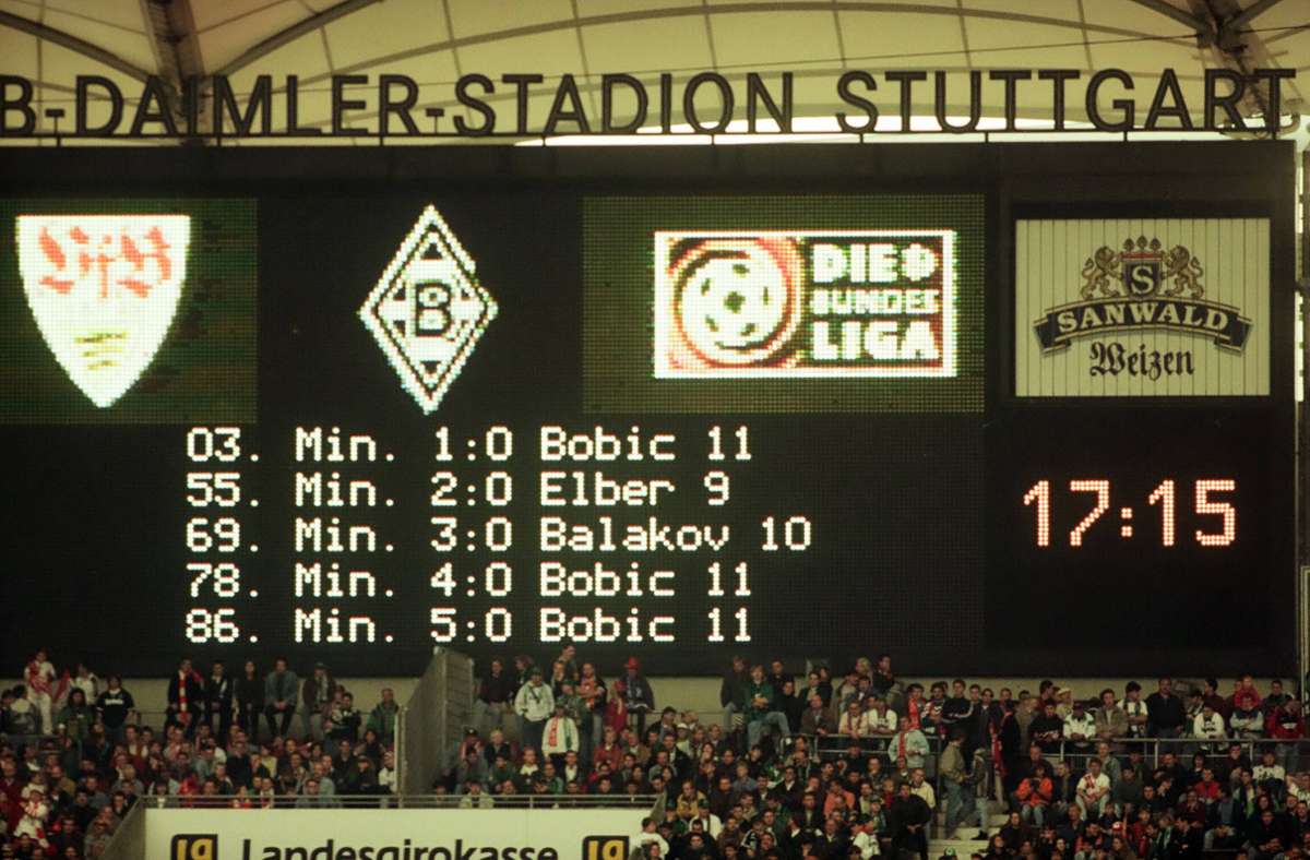 Durch den Kantersieg grüßte der VfB vorübergehend von der Tabellenspitze – am Ende reichte es in der Abschlusstabelle immerhin für Platz vier.