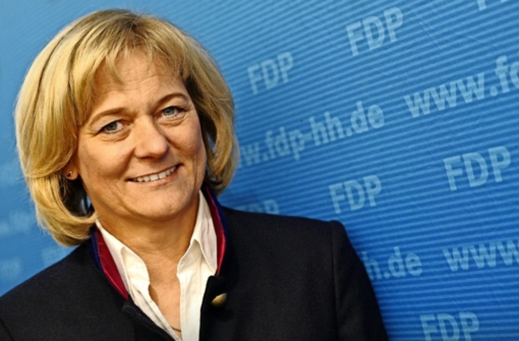 Die Hamburger Landesvorsitzende Sylvia Canel ist aus der FDP ausgetreten und hat zum Abschied FDP-Chef Christian Lindner noch mal scharf angegriffen. Foto: dpa