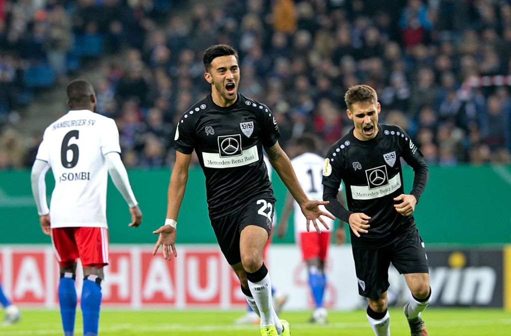 Der VfB Stuttgart freut sich auf die nächste Runde im DFB-Pokal.