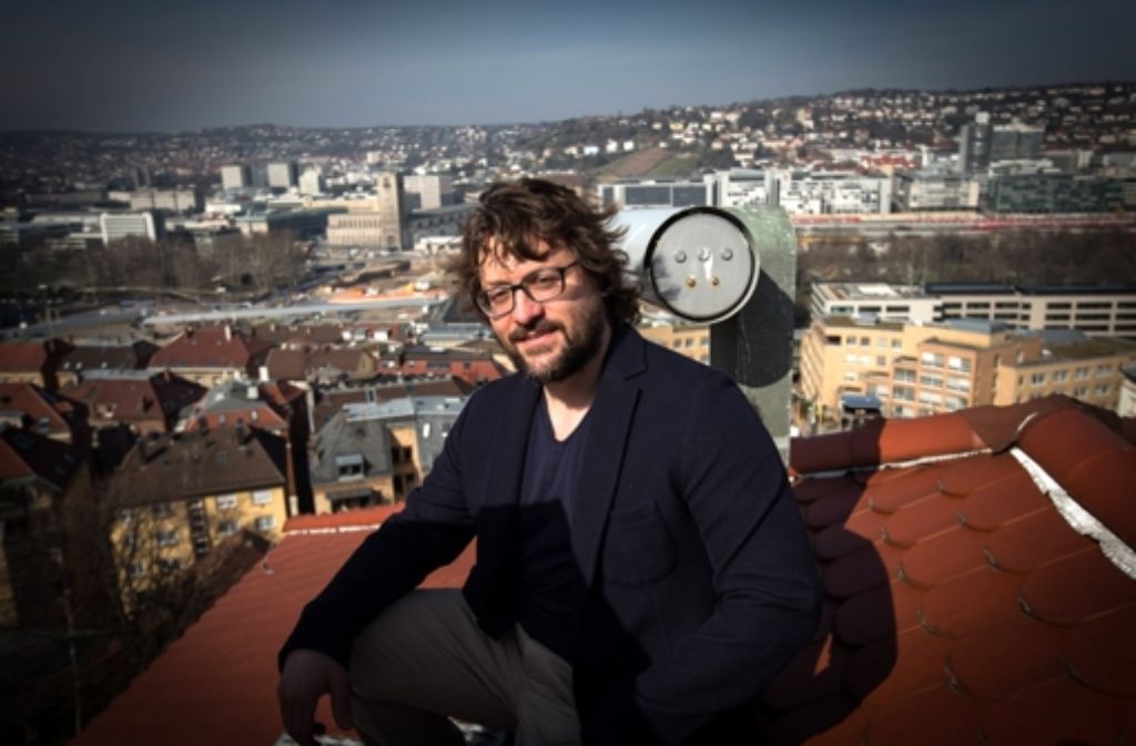 Wer den mühsamen Aufstieg wagt, wird mit einem sagenhaften Panorama über die Stadt belohnt. Tobias Schulz muss dort hoch, wenn er seine Kamera warten möchte.