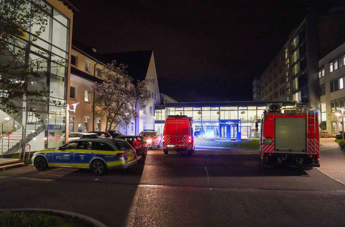 Im Klinikum Esslingen wurde Feueralarm ausgelöst.