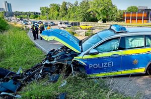 Verfolgungsfahrten in und um Stuttgart: Waghalsige Fluchtversuche vor der Polizei
