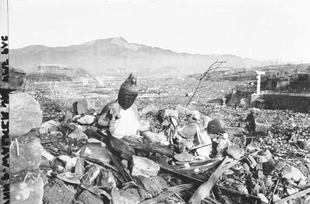Am 9. August wurde Nagasaki von der Bombe „Fat Man“ getroffen.