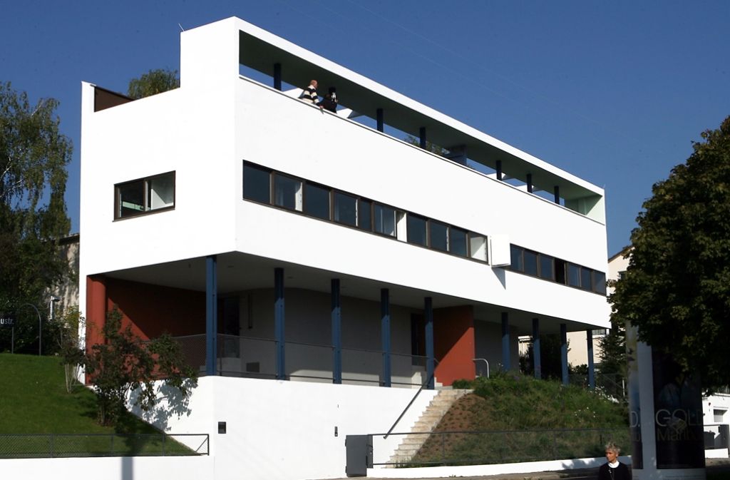 Das Le Corbusier-Haus in der Weissenhof-Siedlung auf dem Stuttgarter Killesberg.
