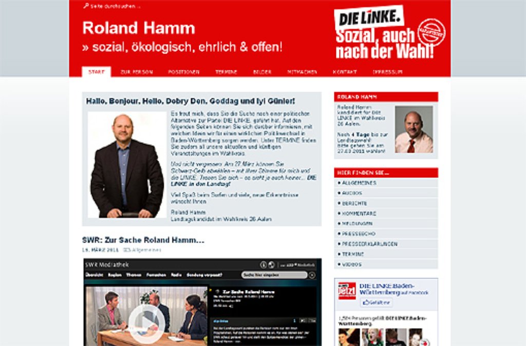 ... ein wenig bieder daher, siehe Roland Hamm und ...