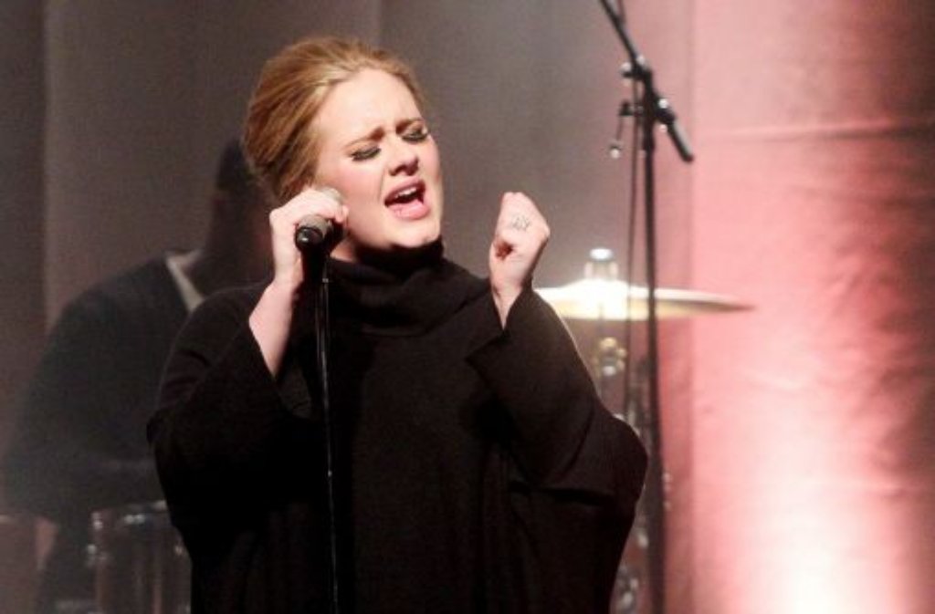 März 2011: Adele auf Deutschlandtour