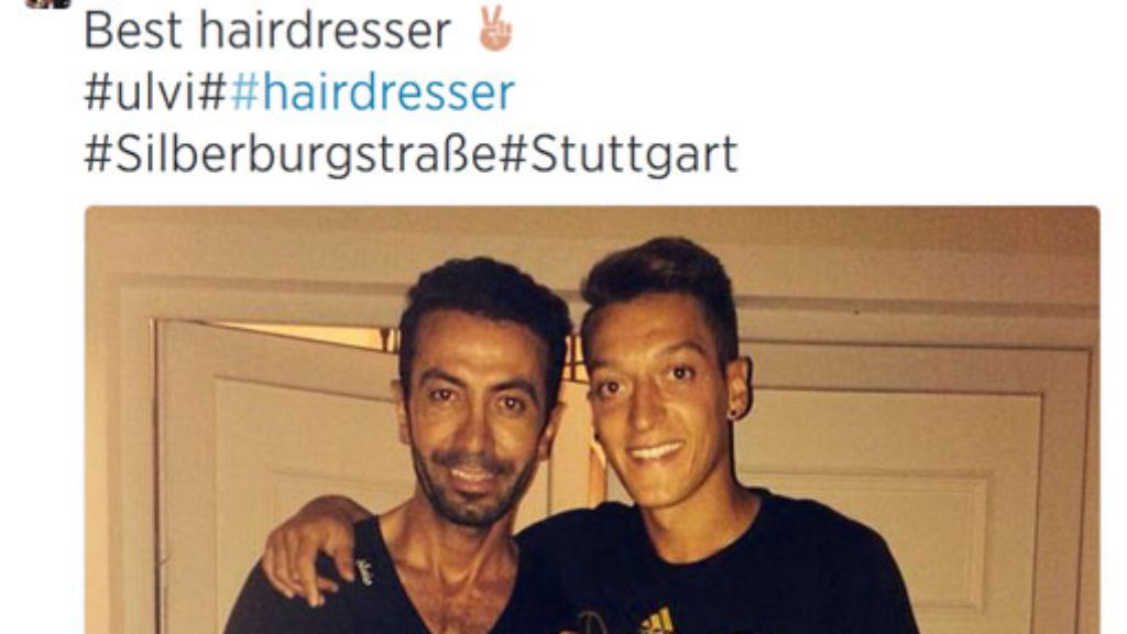 Two Cut in Stuttgart: Weltmeister Özil, Khedira und Podolski vertrauen Friseuren Ulvi und Mario