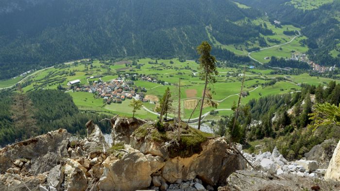 Umwelt: Warum ein Schweizer Bergdorf abzurutschen droht