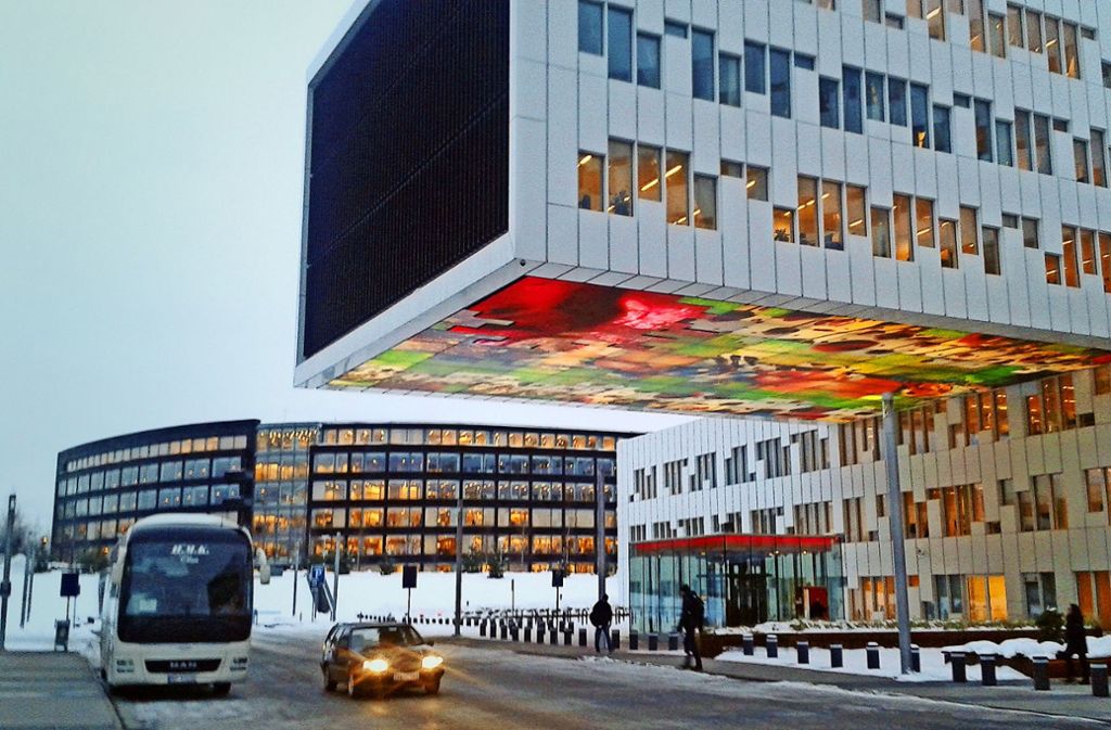 Im Stadtteil Bærum-Fornebu hat der Ölkonzern Statoil, der als Norwegens „Geldmaschine“ gilt, sein Hauptquartier eröffnet. Foto: Link