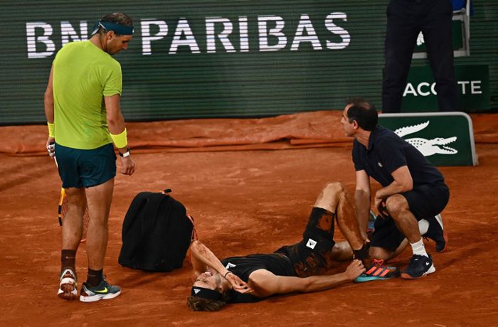Drama um Zverev im Halbfinale gegen Nadal