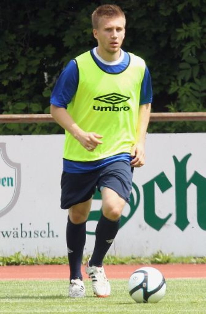 Training bei den Stuttgarter Kickers.