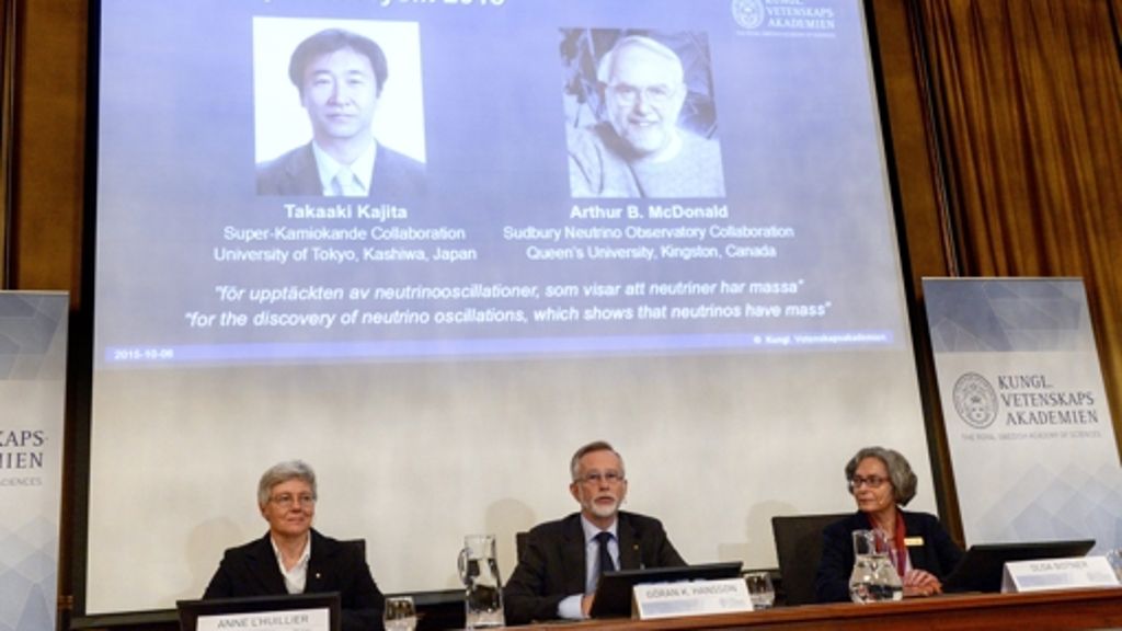 Nobelpreis für Physik: Zwei Teilchenforscher ausgezeichnet