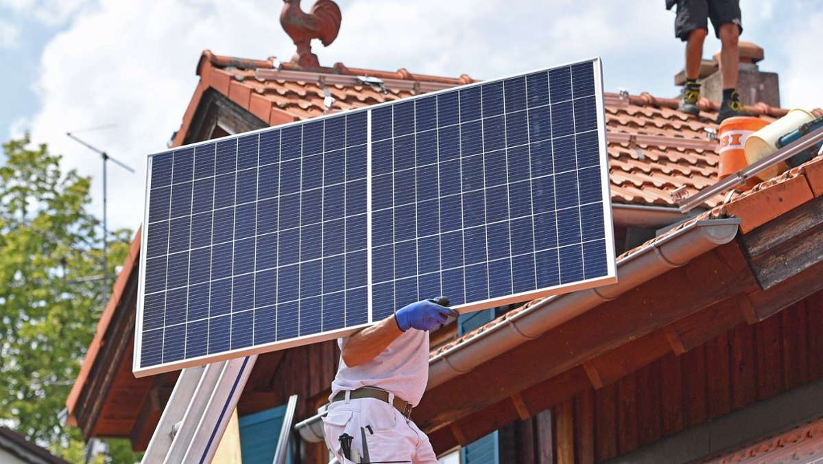 Kritik an Energiegesetz: Eigennutzung von Solarstrom in Gefahr