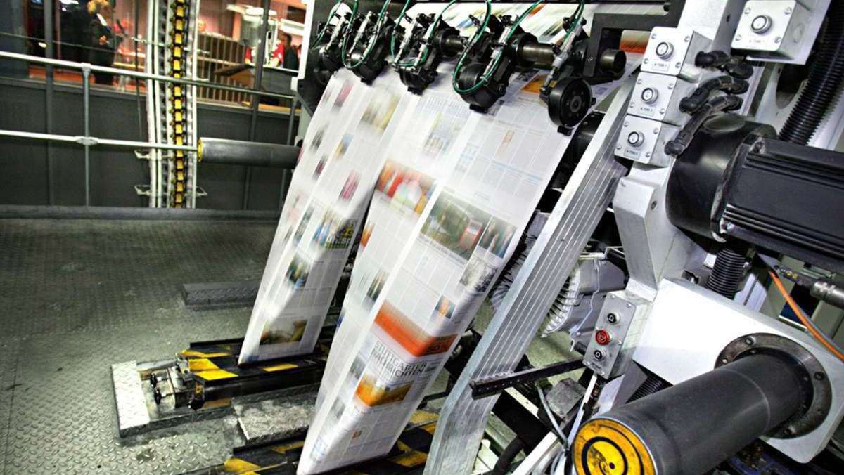 Technische Störung in der Produktion: Hier kostenlos digitale Ausgaben unserer Tageszeitungen lesen