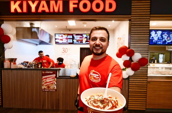 Kiyam Food im Marstall-Center Ludwigsburg: Türkische Spezialitäten in drei Minuten