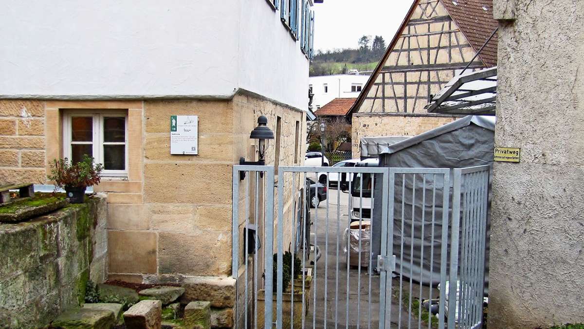 Stadtmühle in Waldenbuch: Beliebte Abkürzung ist plötzlich versperrt