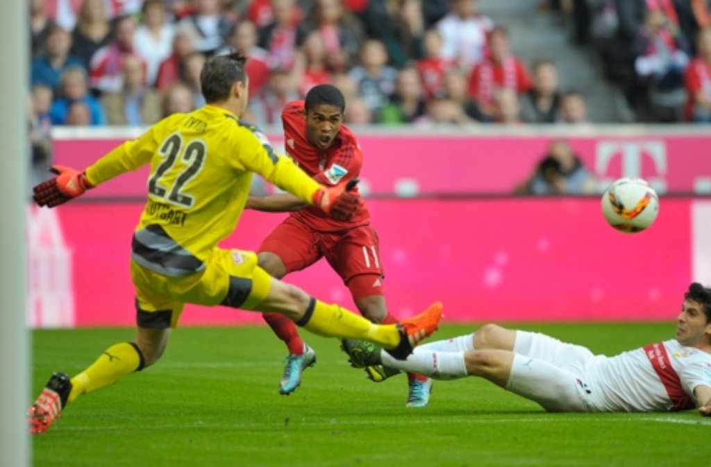 VfB-Torhüter Tyton war bester Mann auf dem Platz – ohne ihn hätte es zur Halbzeit auch schon 7:0 stehen können.