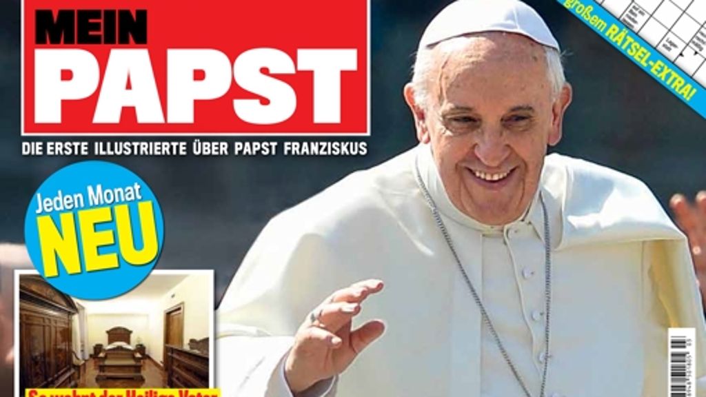 Papst-Illustrierte von Panini: Ein Magazin über den Pope-Star