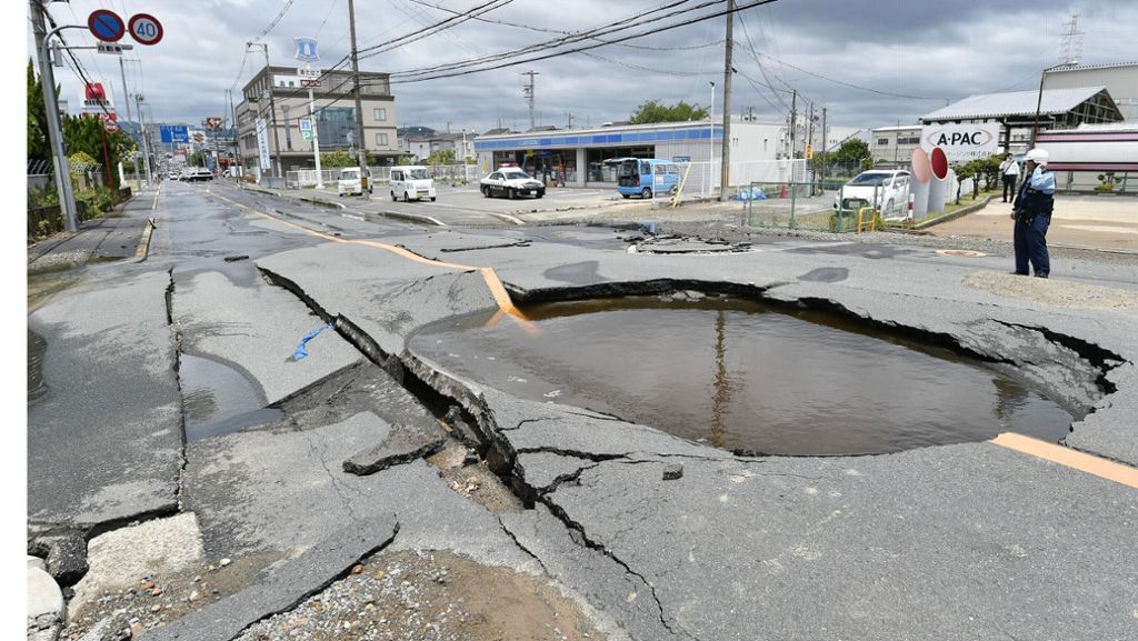 Osaka in Japan: Drei Tote und über 210 Verletzte bei Erdbeben