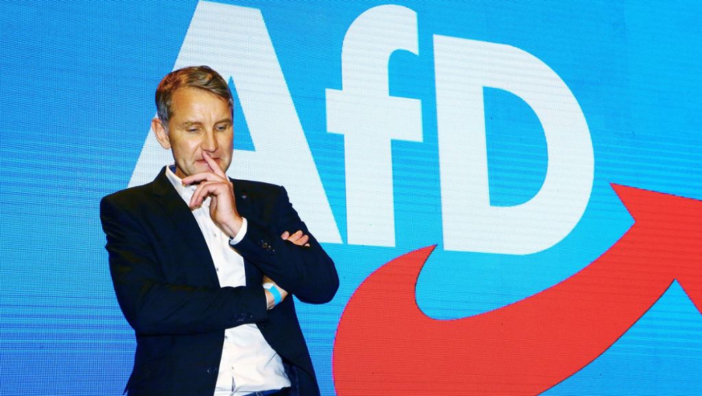 AfD: Wahlkreisbüro von Höcke vor Eröffnungsfeier beschädigt
