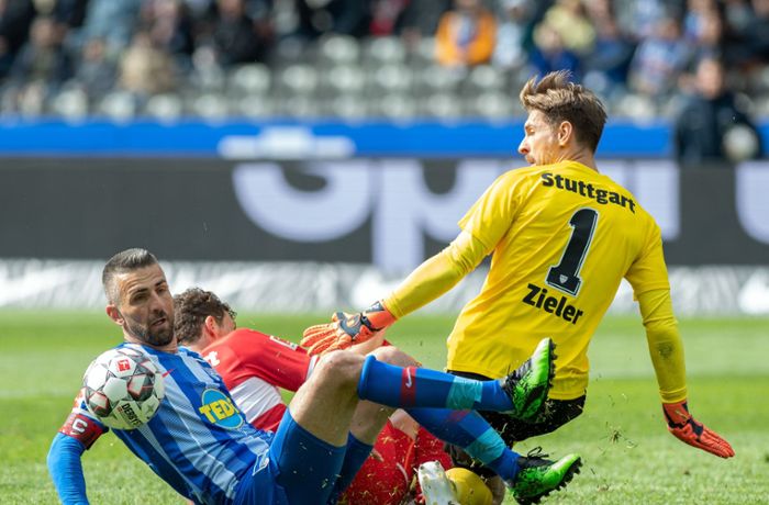 Ibisevic erlöst Hertha gegen schwachen VfB
