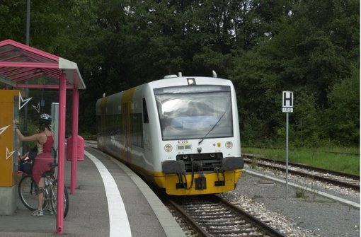 Die Hesse-Bahn soll mit der Schönbuchbahn (im Bild) Foto: LKZ-Archiv