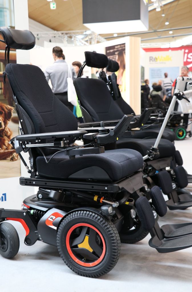 Der elektrische Rollstuhl...