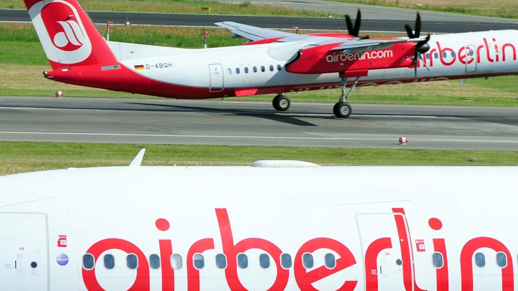 Kriselnde Air Berlin: Wird die Flugzeug-Flotte halbiert?