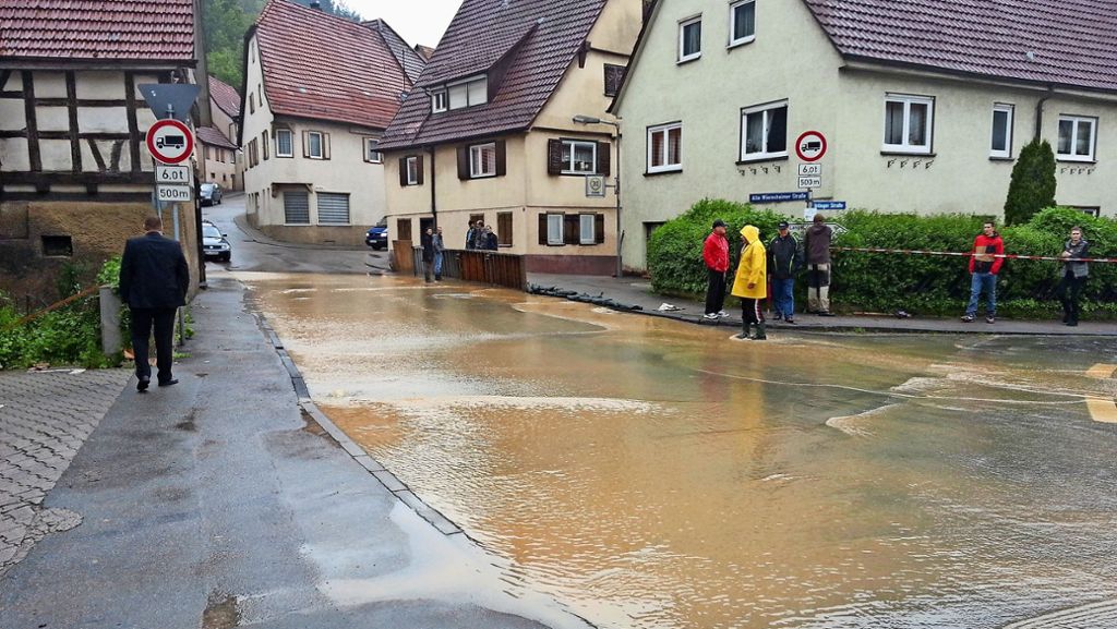 Hochwasserschutz in Mönsheim: Wachsende Gefahr durch zu viel Regen