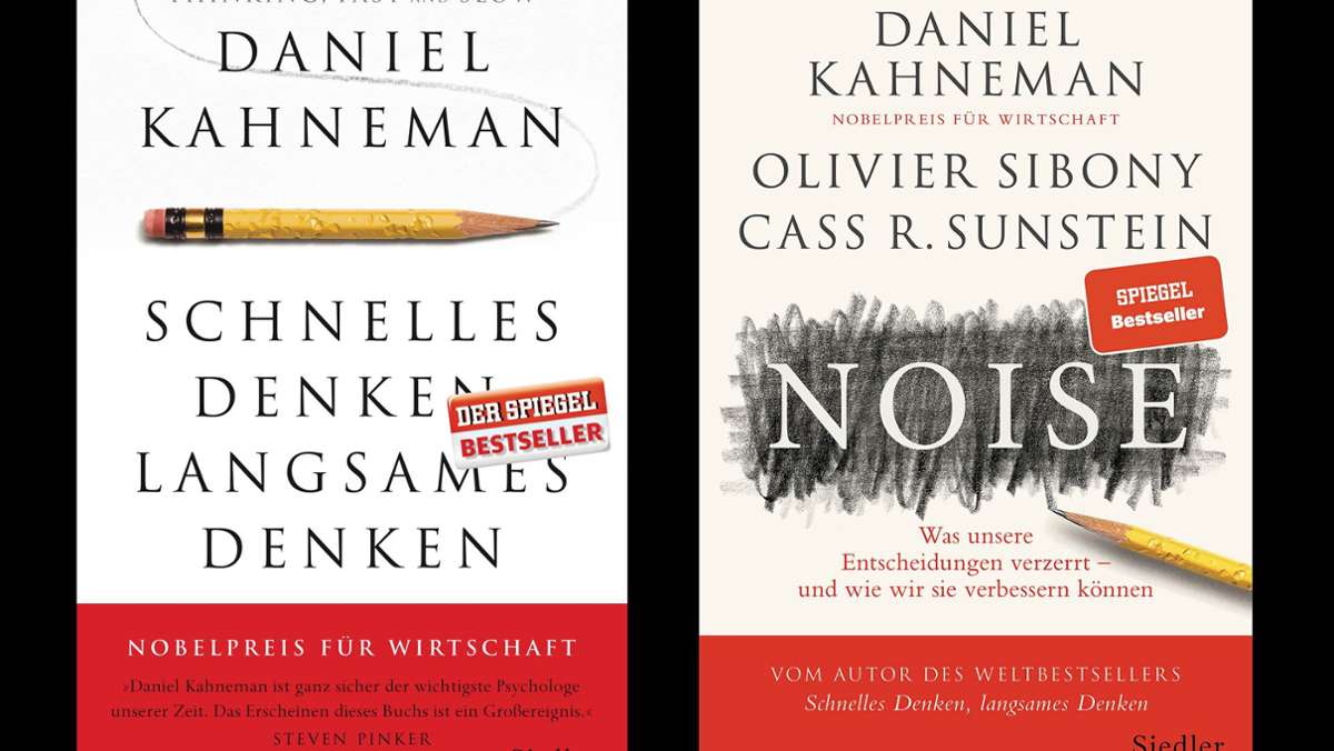  Ziemlich viel verrauscht hier: Zwei Sachbücher von dem Wirtschaftsnobelpreisträger Daniel Kahneman öffnen dem Leser die Augen und zeigen: Die Welt ist nicht, wie sie scheint. 