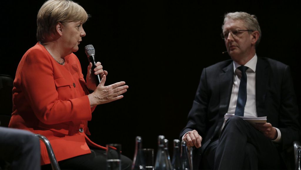 „StZ im Gespräch“ mit Angela Merkel: Die Debatte mit der Kanzlerin im Video