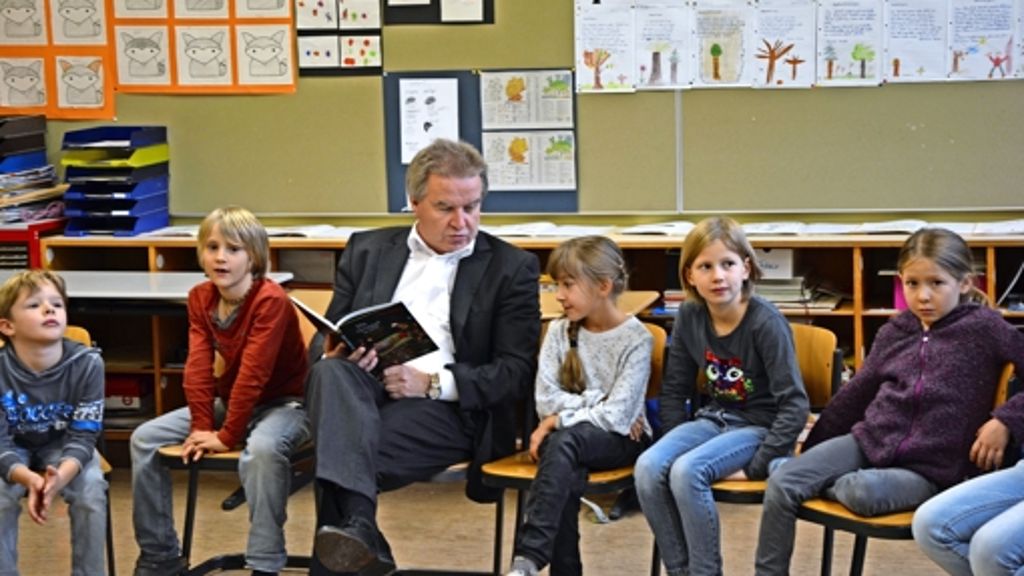 Hohensteinschule in Stuttgart-Zuffenhausen: Das Lesen ist in den Mittelpunkt gerückt