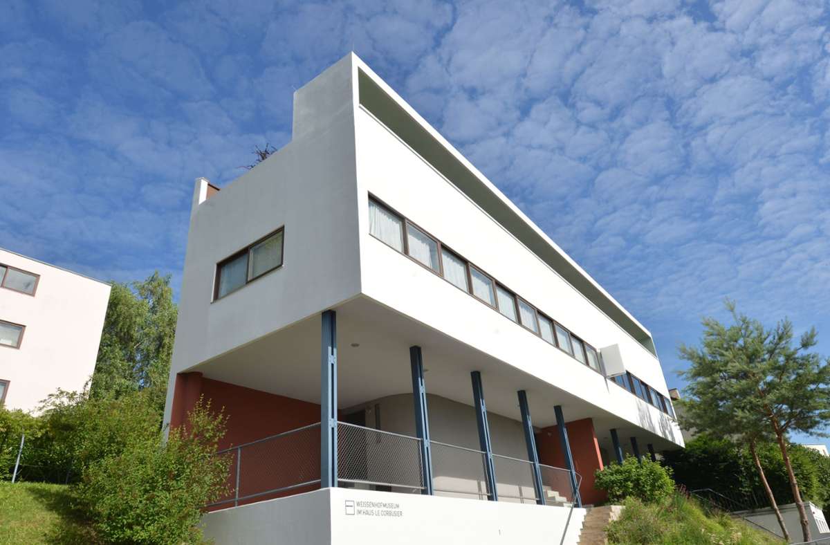 Die Freunde des Weissenhofs betreiben das Weissenhofmuseum im Haus Le Corbusier. Foto: picture alliance /Franziska Kraufmann