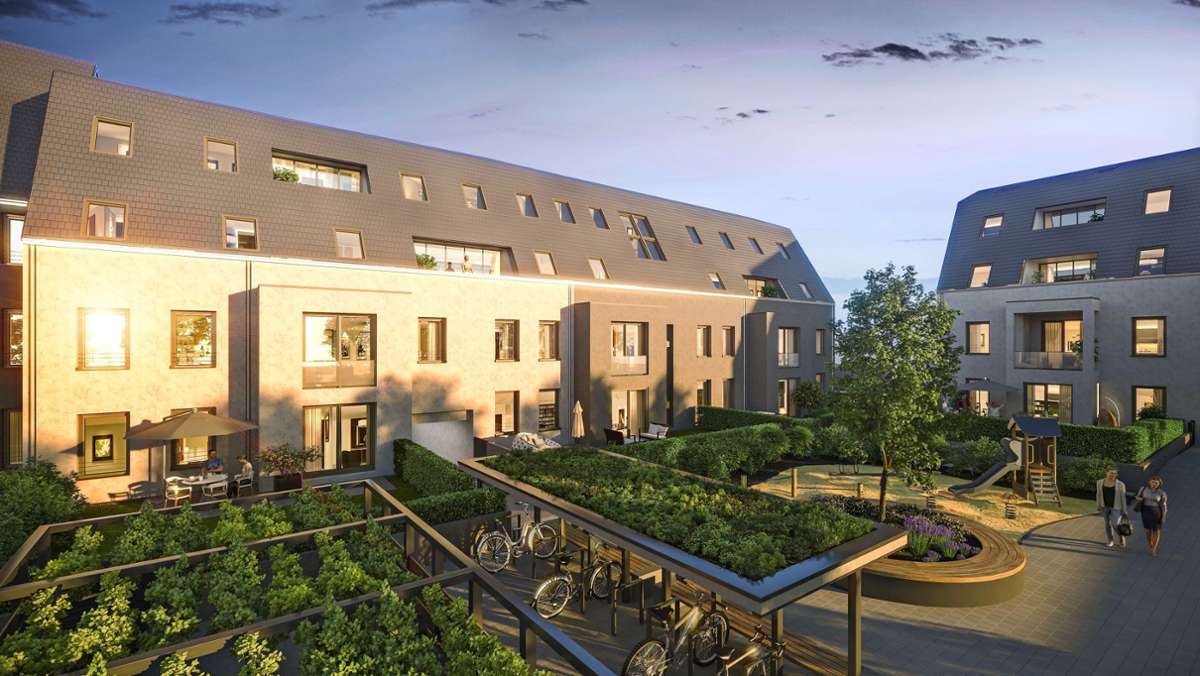 Wohnbau in Zuffenhausen: Neues Wohnquartier liegt im Zeitplan