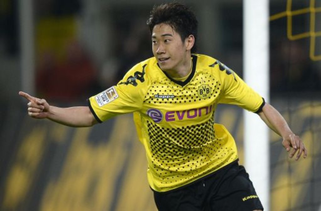 Shinji Kagawa (Japan) von Borussia Dortmund