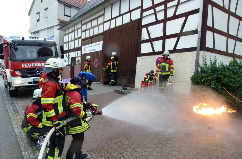 Nachwuchs wird bei der Feuerwehr Münklingen dringend gesucht.