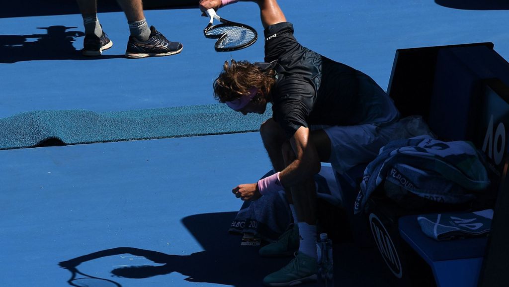 Australian Open: Alexander Zverev im Achtelfinale ausgeschieden