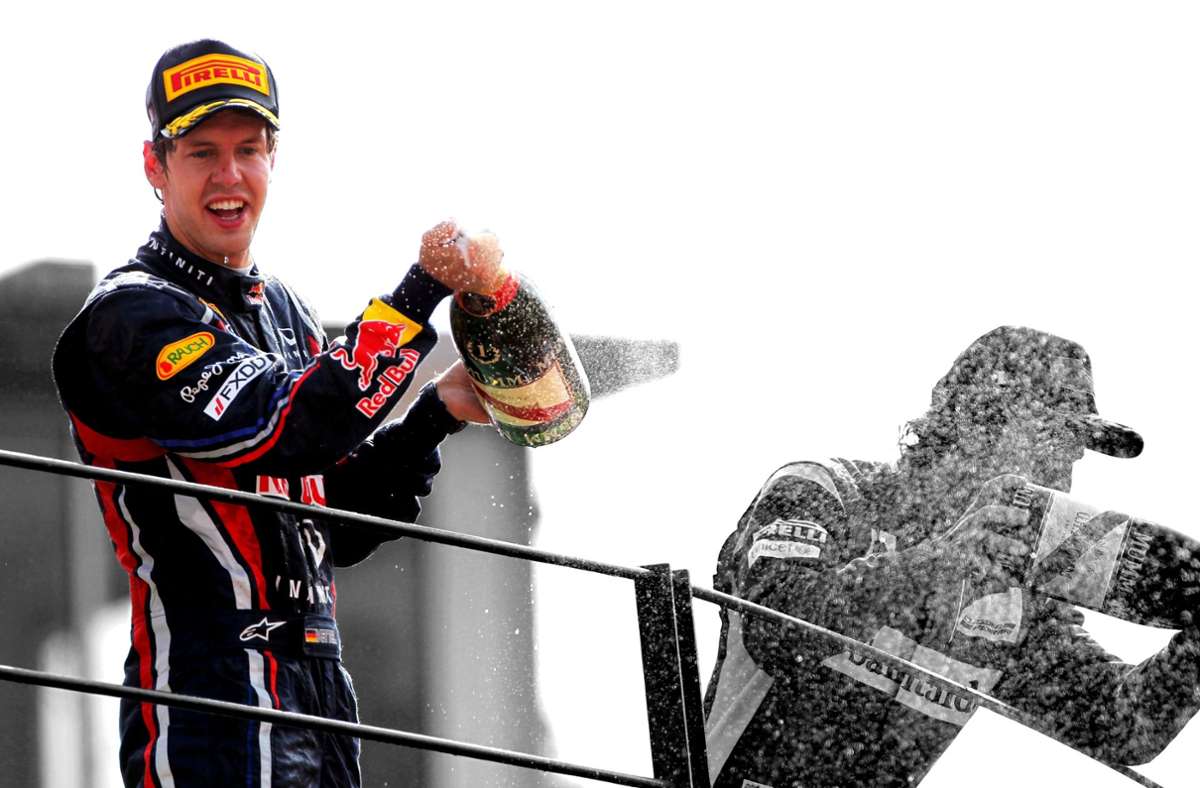 2011: Im Red Bull fährt Sebastian Vettel seinen zweiten Monza-Sieg ein – und wird in dem Jahr auch zum zweiten Mal Formel-1-Weltmeister.