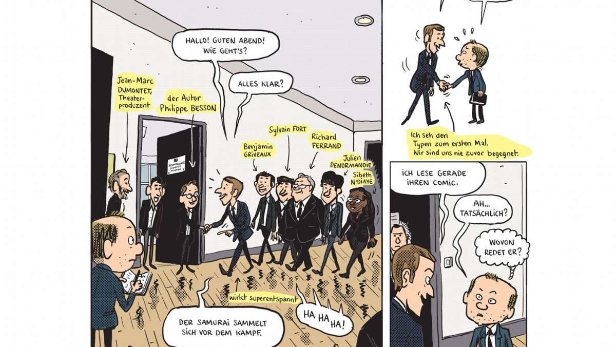 Comic über Emmanuel Macron: Ein Präsident ohne Ecken und Kanten