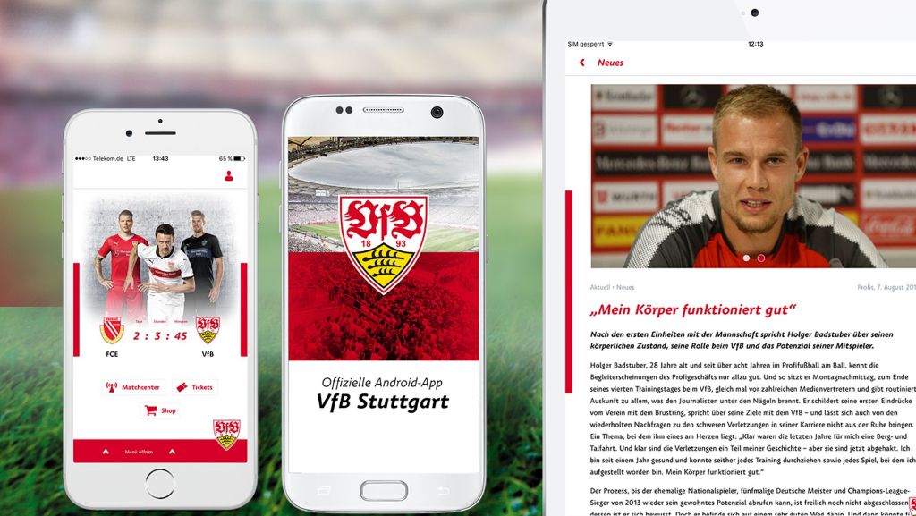 VfB Stuttgart: Der VfB launcht seine neue App