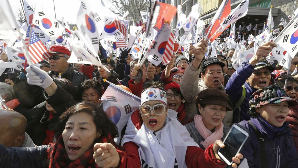 Südkorea: Massive Proteste gegen Amtsenthebung