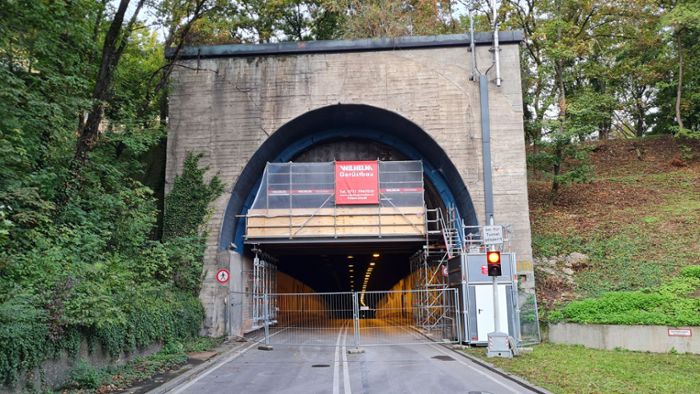 Der Wagenburgtunnel ist wieder geöffnet